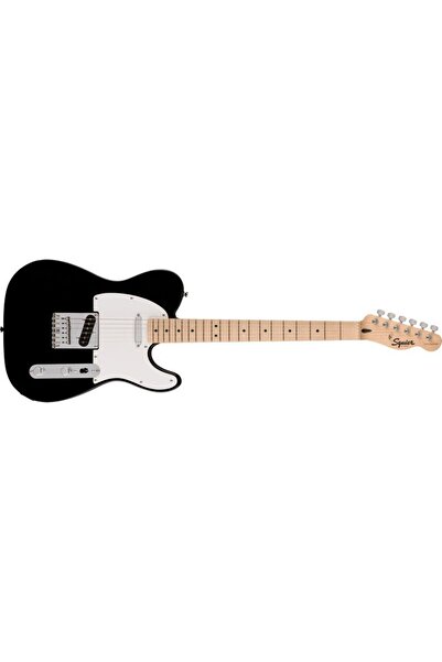 SQUIER Sonic Telecaster Akçaağaç Klavye Siyah Elektro Gitar