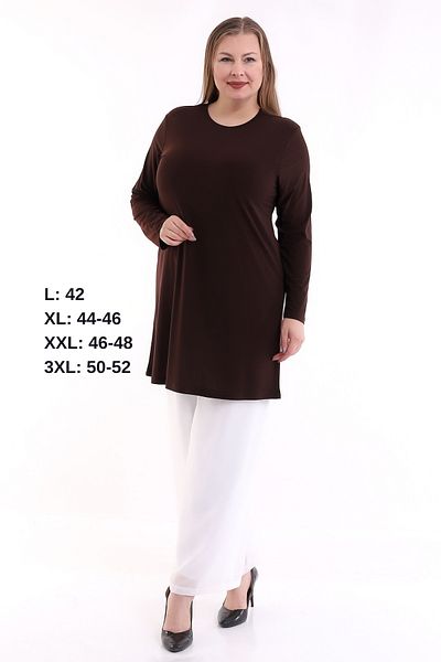 Mankens Fashion Brown Sandy Tunic