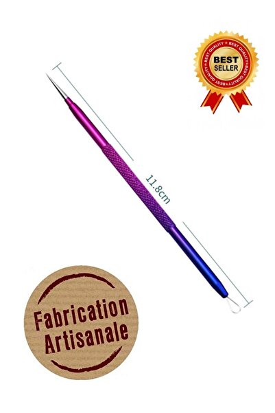 Uniquem Batık Tırnak Çıkarma Kronk Sivri Uçlu Rainbow Gökkuşağı XLK108