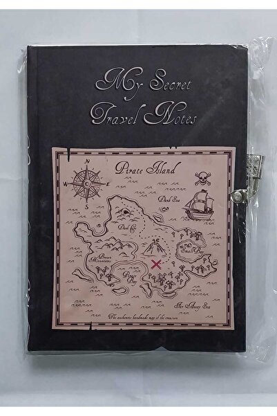 ÇINAR DEFTER kilitli hatıra defteri/günlük