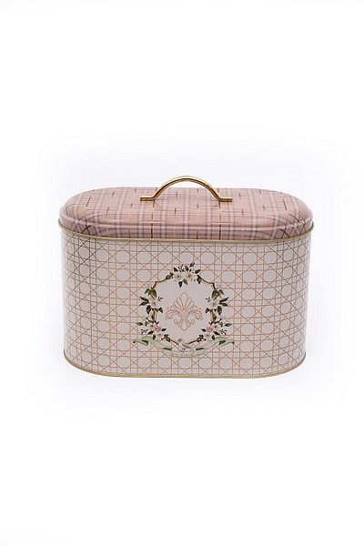 EVLE Er002-u7 Rosy Patterned Bread Dish 11 Lt