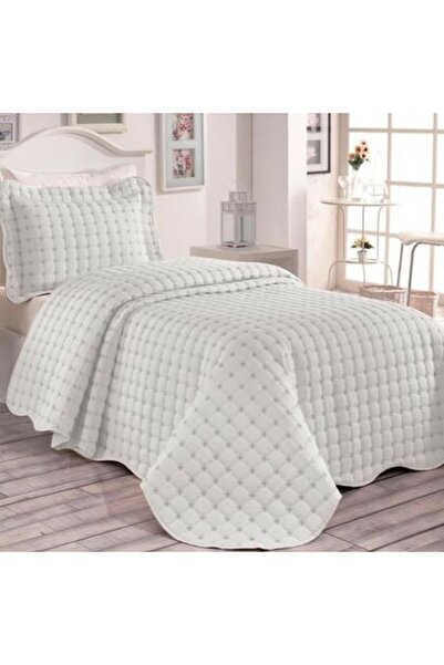 Kadınca Dükkan Tek Kişilik Zen Yatak Örtüsü Takımı Krem-cappuccino