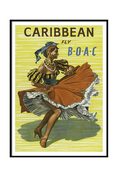 Beril Yamaç Design Studio Poster vintage Reproducere a posterului vintage din...