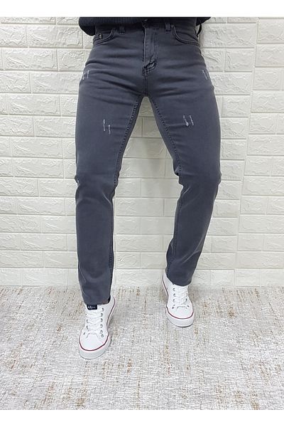 Seyf Denim Men's Slim-Fit Slim-Fit Lycra Trousers