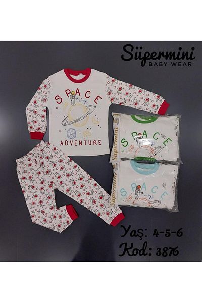 Süpermini Space Adventures Pajama suit