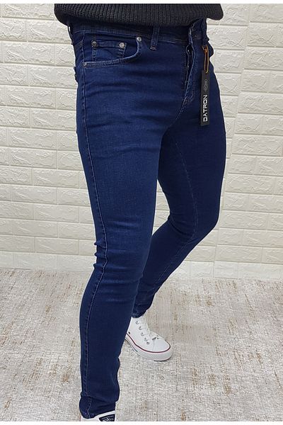 Datron Denim Men's Super Skinny Slim Fit Lycra Trousers