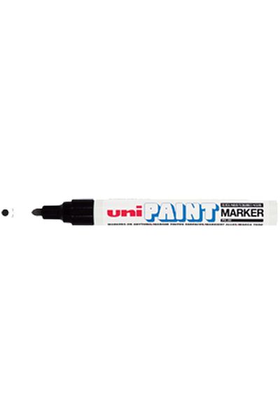 UNİ-BALL Uni-ball Marker Painting Paint Marker 2.2-2.8 Mm Black Px-20 - Pack of 12