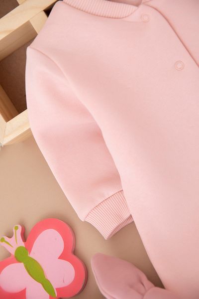 BabyWorldStore Üürn Deer Detailed Hooded 2-Piece Jumpsuit 0-6 Months