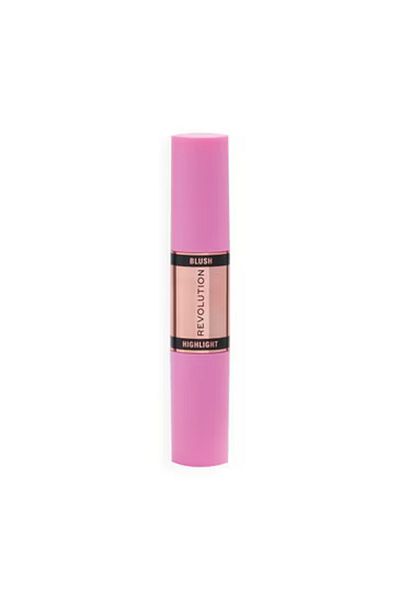 Revolution Blush & Brightening Stick Flushing Pink