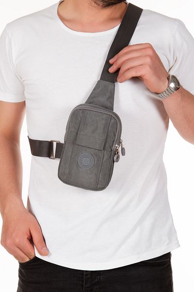 Newish Polo Unisex Cross Strap Shoulder and Waist Bag with Phone Compartment, Daily Sports and Travel