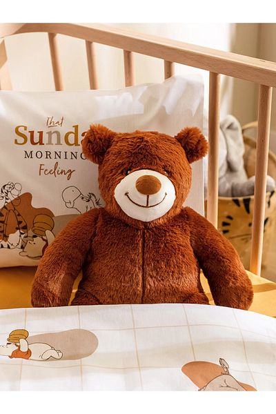 LC Waikiki Plush Filled Bear Baby Pillow 42 cm