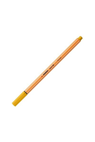 Stabilo Felt Tip Thin Pen 88 Point 0.4 mm Curry Yellow 88/87