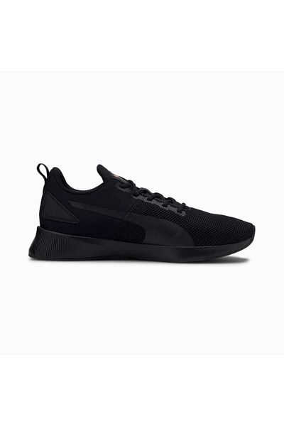 Puma 192257-23 Puma Flyer Runner Unisex Sneakers Black-High Risk Red