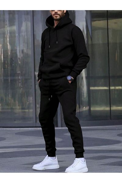 DAXİS Sportwear Company Σετ ανδρικής φόρμας με κουκούλα - Daxis Sportwear Company
