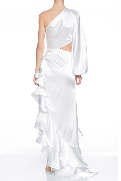 DCEY BRONX AND BANCO Hanna Beyaz Elbise