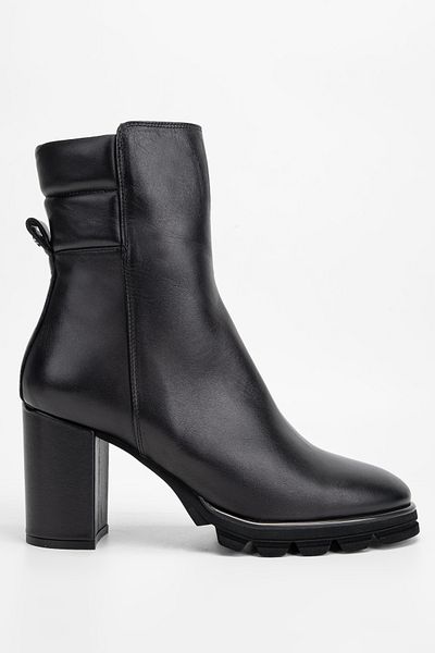 Tamer Tanca Genuine Leather Women's Heeled Boots - 775 900 Bn Boots Sk23/24