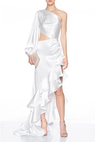 DCEY BRONX AND BANCO Hanna Beyaz Elbise
