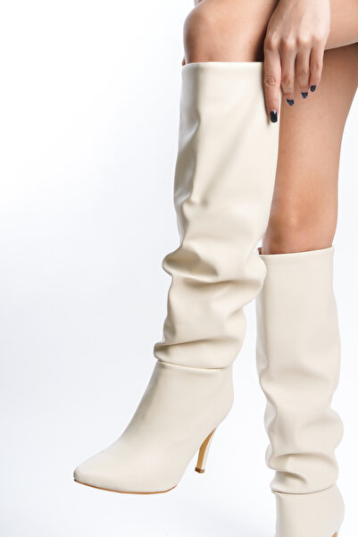 TOPUK Abril Skin Skin Women's Pull Bellows Cowboy Boots