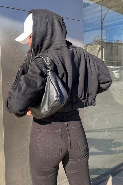 Geppetto Katarina Blugi evazați cu picior negru din lycra Blugi 2024
