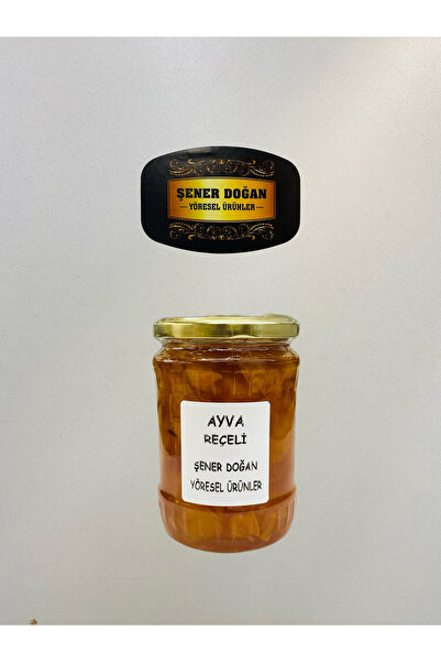 ŞENER DOĞAN YÖRESEL ÜRÜNLER Doğal Ayva Reçeli 700gr