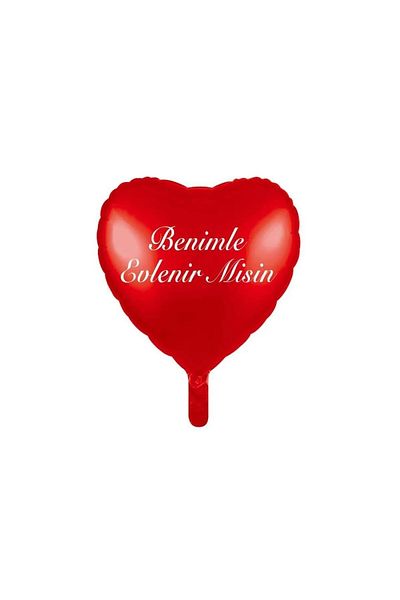 Bkmc 18 INCH HEART SHOUT ME RED