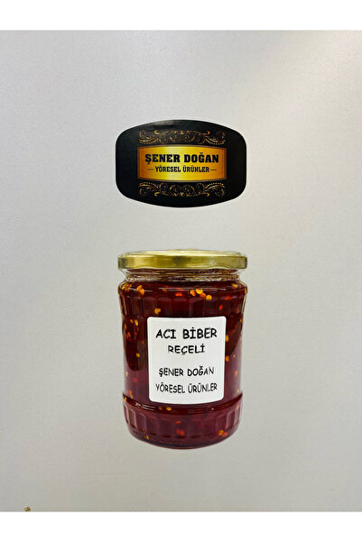 ŞENER DOĞAN YÖRESEL ÜRÜNLER Acı Biber Reçeli 700gr