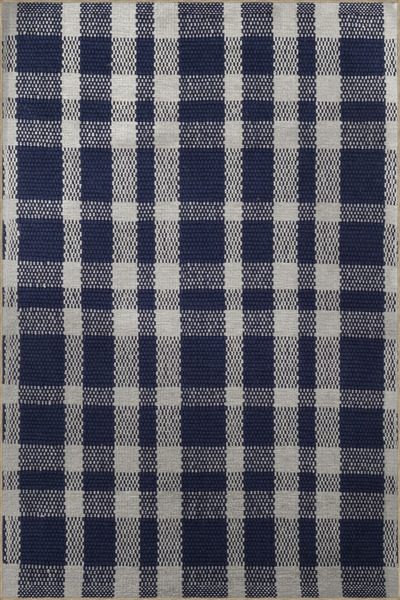Rugs Modern Halı Mavi Bej Temalı Kare Geometrik Desenli Kreatif Modern Dekora...