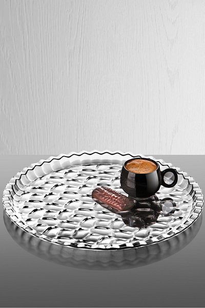 Queen’s Kitchen Acrylic Unbreakable Luxury Presentation & Serving Tray