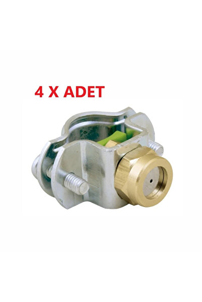 TarımGaraj Holder Düz Plaketli Kelepçeli İlaçlama Meme %35 Tasarruflu-G155-4 ...