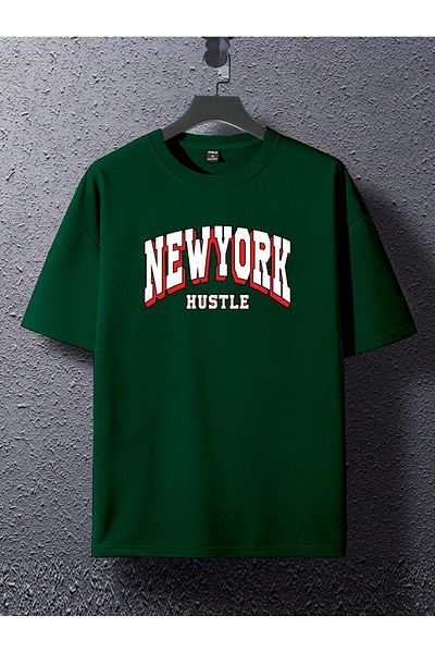 MOONBULL Tricou unisex cu imprimeu New York Hustle