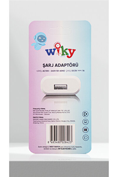 Wiky Watch Wiky Akıllı Çocuk Saati Şarj Adaptörü
