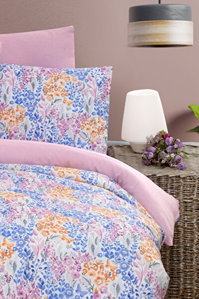 MyStory Home Egyszemélyes paplanhuzat szett, ráhelyezett lepedőkkel COLORE