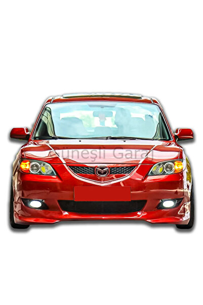 NamTuning Mazda 3 Uyumlu Ön Tampon Eki Karlık Plastik Boyasız