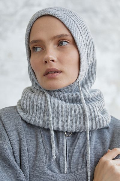 InStyle Rona Knitwear Balaklava - Gray
