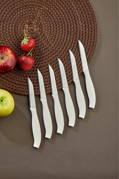 Cooker 6 Lı Lüx Paslanmaz Çelik Sebze Ve Meyve Bıçağı