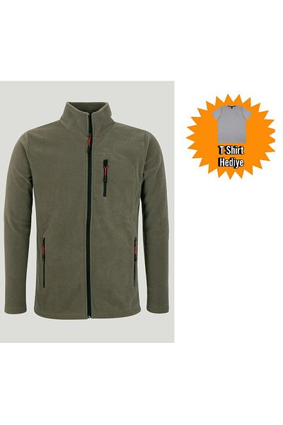 Four Man Ανδρικό μπλουζάκι Fleece Jacket Δώρο