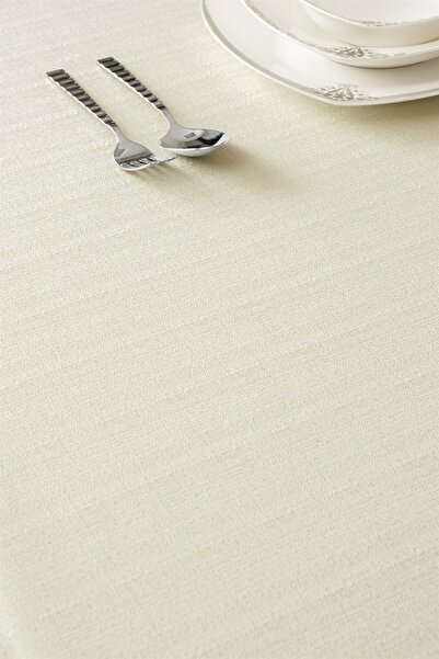 Denizli Concept Ecru Grande Tablecloth - Stain Resistant and Stylish Design