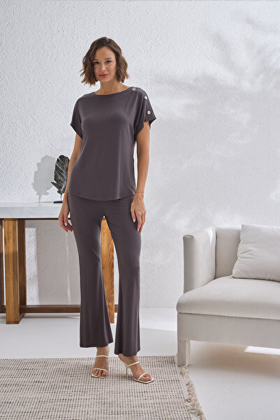 Sevim 14392 BASKILI PİJAMA TAKIM