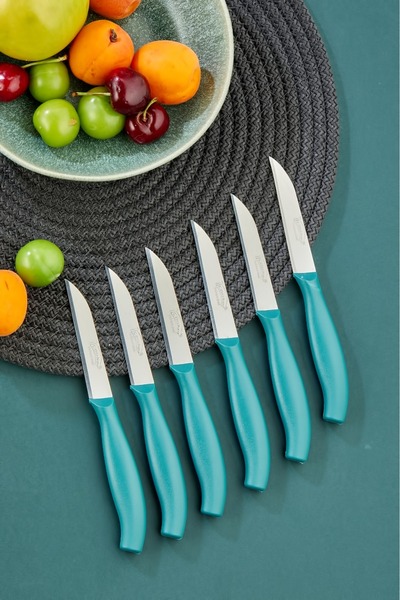 Cooker 6 Lı Lüx Paslanmaz Çelik Sebze Ve Meyve Bıçağı