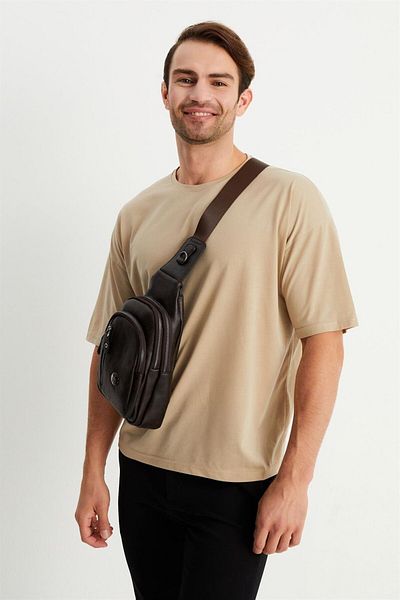TH Men's Backpack TH-WS7014ES Brown