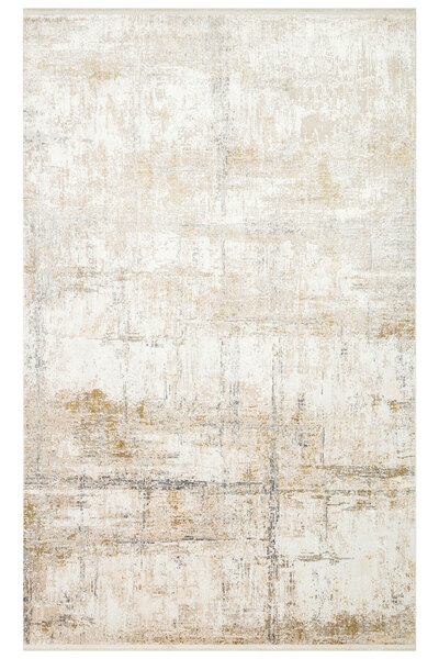 Eko Halı EKO HALI ZURICH ZRH 02 CREAM BEIGE Yumuşak Dokulu Akrilik ile Üretil...