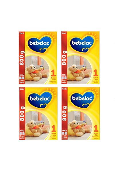 Bebelac 1 Numara Devam Sütü 800 gr x 4 Adet