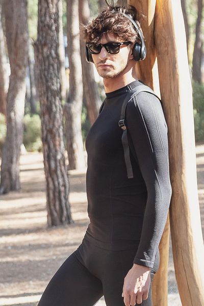 FEELAMORE Мъжка тениска с дълъг ръкав Sports Level 2 Thermo
