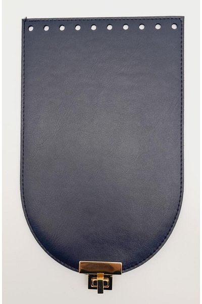 angel çanta aksesuar Αξεσουάρ Angel Bag 15x24 cm Τεχνητό δέρμα Navy Blue Χρώμα Κάλυμμα Ανοιχτόχρωμο μεταλλικό