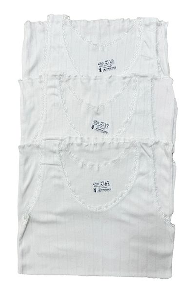 ATİLLA İÇ GİYİM JACQUARD- COTTON ATHLETE- 3 PIECES (WHITE)
