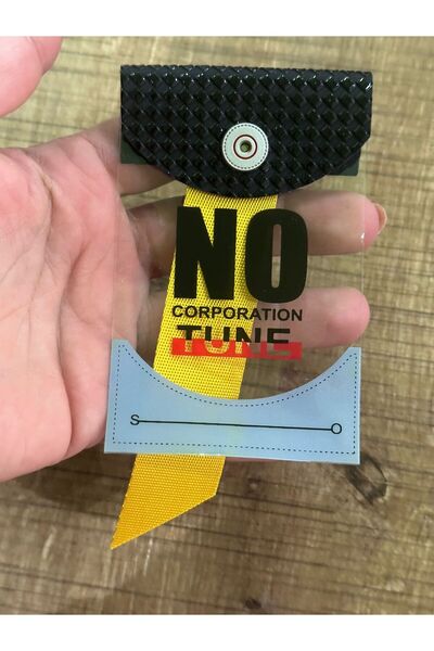 Gönülden Tasarım 10X6 CM SA ZAKOPČAČEM Torba ODBORNIČKI DODATAK ZA ODEĆU ŽUTA