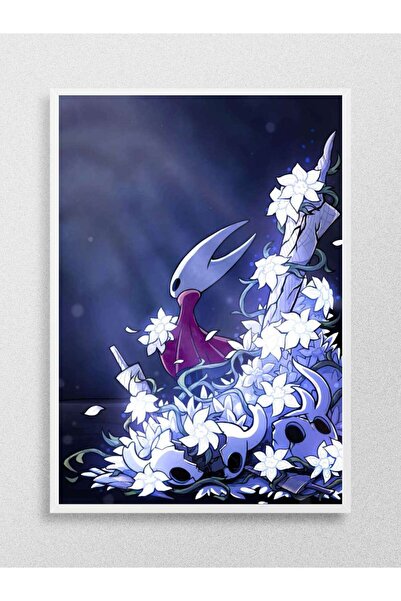 Mudi Store Hollow Knight Anime Poster Çerçevesiz Yüksek Kalite Anime Duvar Poster