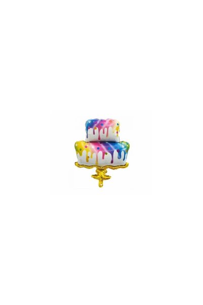 Bkmc Rainbow Cake Foil Balloon