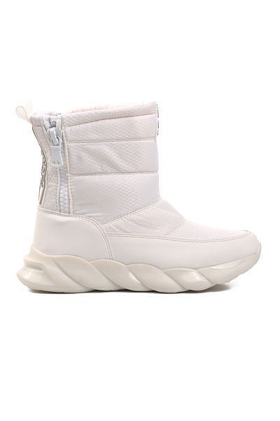 AYAKMOD Γυναικείες μπότες χιονιού DMK-Z001 Model White Shearling
