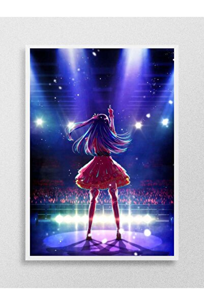 Mudi Store Oshi no ko Anime Poster Çerçevesiz Yüksek Kalite Anime Duvar Poster